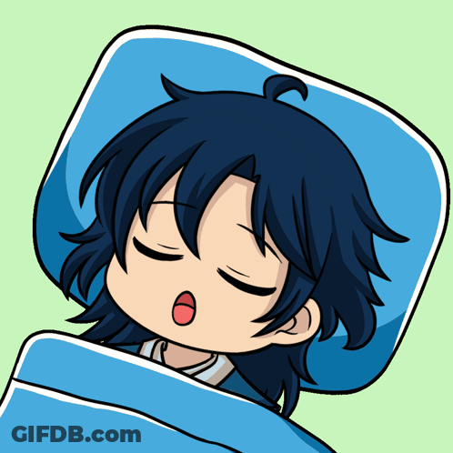 Cartoon Person Sleeping In Bed GIF