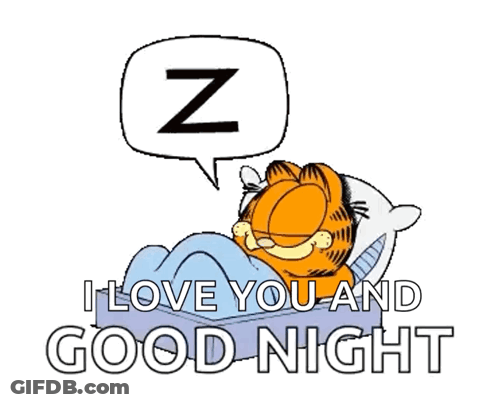Cartoon Person Sleeping On Crescent Moon GIF
