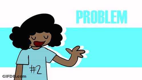 Cartoon Person Wearing #2 T-Shirt GIF