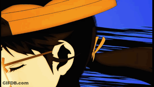 Cartoon Person Wearing Hat And Glasses GIF