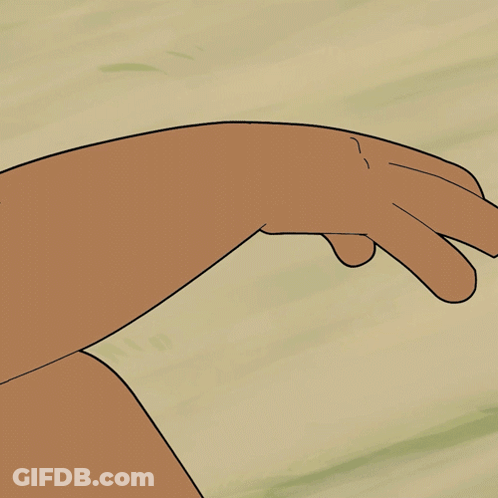 Cartoon Person Wearing Watch GIF