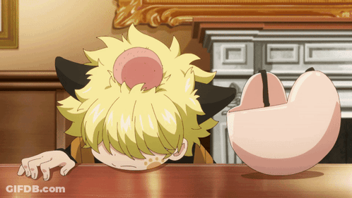 Cartoon Person With Cat Ears GIF