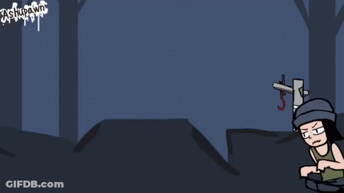 Cartoon Person With Fashion Text GIF