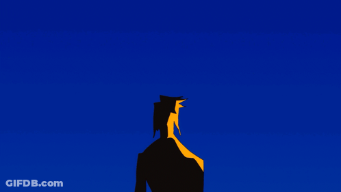 Cartoon Person With Yellow Hair And Yellow Eye GIF