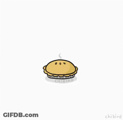 Cartoon Pie Saying You Are A Pie GIF