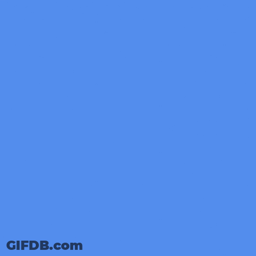 Cartoon Pigs Fly Across Blue Sky GIF