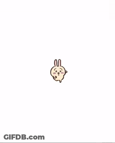 Cartoon Rabbit Co Khi Lai Can No GIF