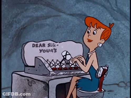 Cartoon Rabbit Saying Awww GIF