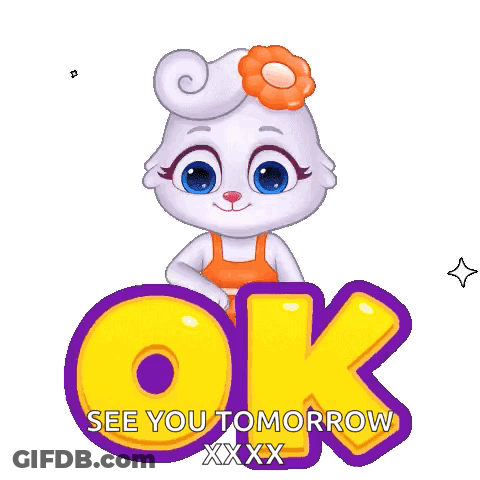 Cartoon Rabbit With Flower Giving Thumbs Up GIF