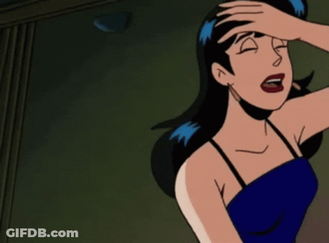 Cartoon Red Claw Faint GIF