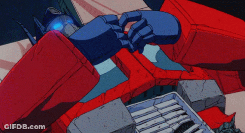 Cartoon Robot With Blue Eye GIF