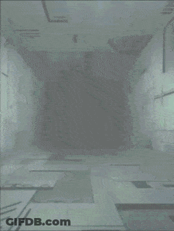 Cartoon Robot With Green Helmet GIF