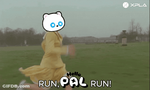 Cartoon Running Run Pal Run GIF