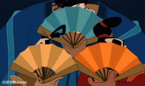 Cartoon Saying Breathe With Me Holding Another Character GIF