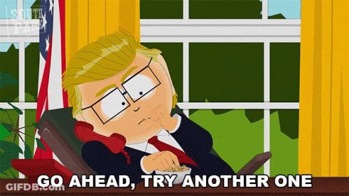 Cartoon Saying Go Ahead Try Another One GIF