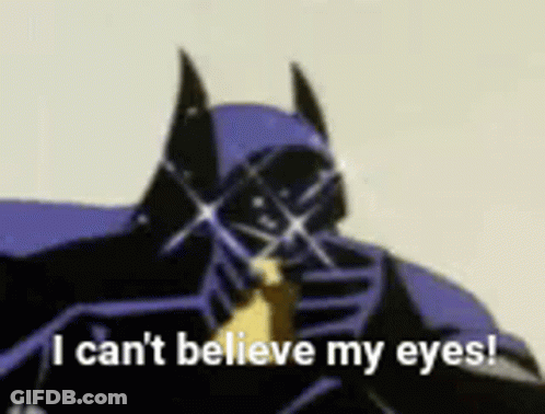 Cartoon Saying I Can't Believe My Eyes GIF
