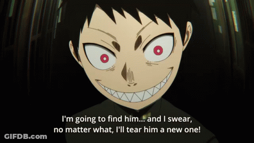 Cartoon Saying I'm Going To Find Him And Swear No Matter What GIF