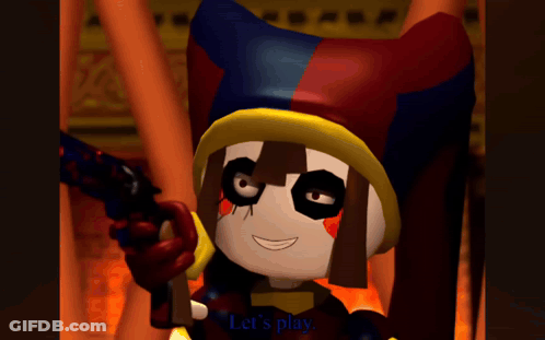Cartoon Saying Let's Play GIF