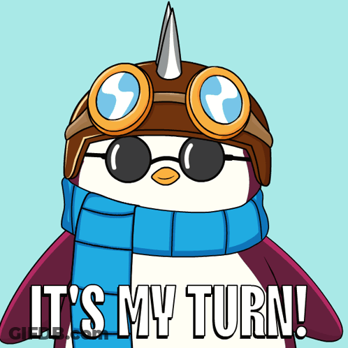 Cartoon Saying My Turn My Turn GIF