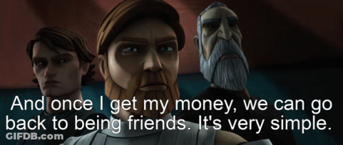 Cartoon Saying Once I Get My Money GIF