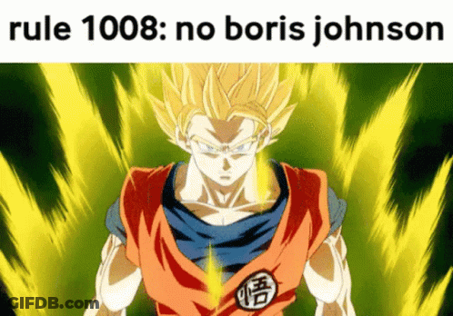 Cartoon Saying Rule 1008 No Boris Johnson GIF