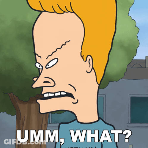 Cartoon Saying Umm What GIF