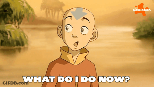 Cartoon Saying What Do I Do Now Nickelodeon GIF