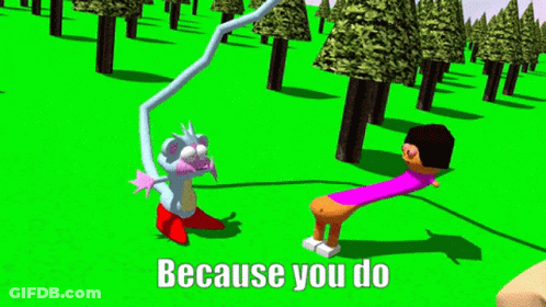 Cartoon Saying What When I Say No Questions Asked GIF