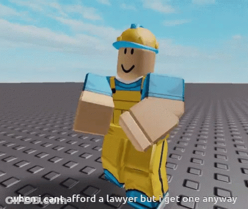 Cartoon Saying When I Cant Afford A Lawyer But I Get One Anyway GIF