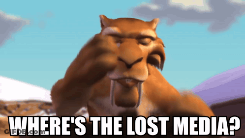 Cartoon Saying Where's The Lost Media GIF