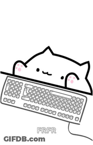 Cartoon Saying You Have Beautiful Eyes To Blue-Eyed GIF