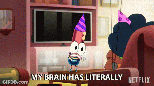 Cartoon Says My Brain Has Literally Netflix GIF