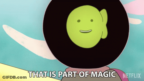 Cartoon Says That Is Part Of Magic Netflix Logo GIF