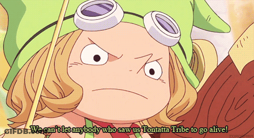 Cartoon Says We Can't Let Anybody Who Saw Us Totatta Tribe Go Alive GIF