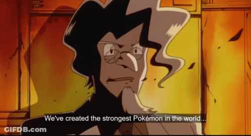 Cartoon Says We've Created The Strongest Pokeman In The World GIF