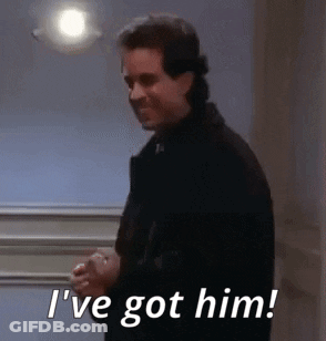 Cartoon Says We've Got Him Right Where We Want 'Em GIF