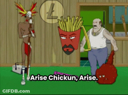 Cartoon Scene Arise Chick GIF