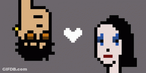 Cartoon Scene Saying Now Kiss GIF