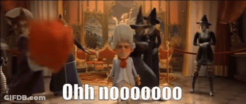 Cartoon Scene Saying Ohh N000000 GIF