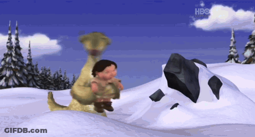Cartoon Scene With HBO Logo GIF
