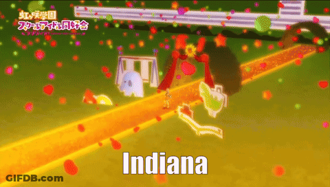 Cartoon Scene With Word Indiana GIF