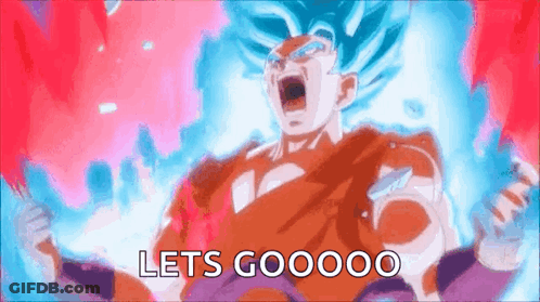 Cartoon Screaming Lets Gooooo GIF