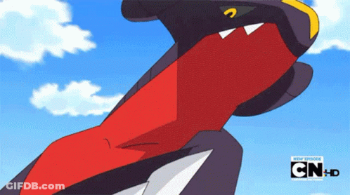 Cartoon Shark With Cn + Hd GIF