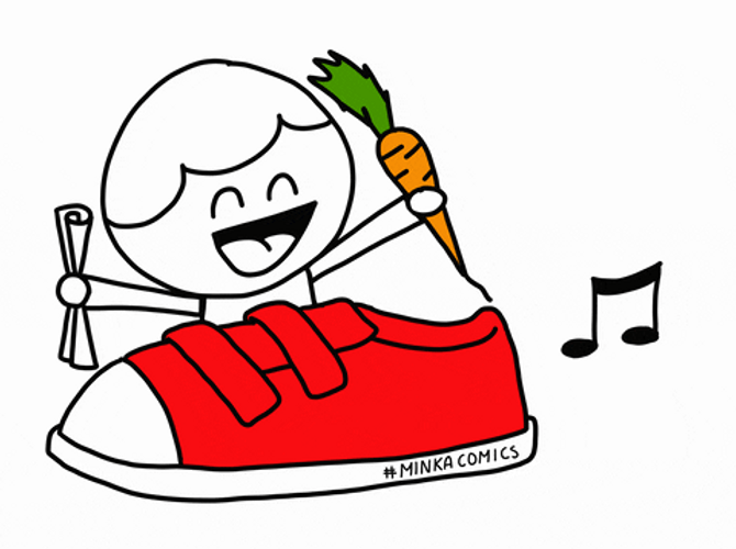 Cartoon Shoe Minka Comics GIF