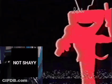 Cartoon Sign Saying I Can't Read I'm An Undertale Fan GIF