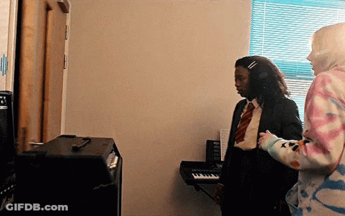 Cartoon Sitting At Computer Frost Kickando Alguem GIF