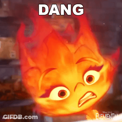 Cartoon Sitting In Theater Holding Popcorn Says My Ember GIF