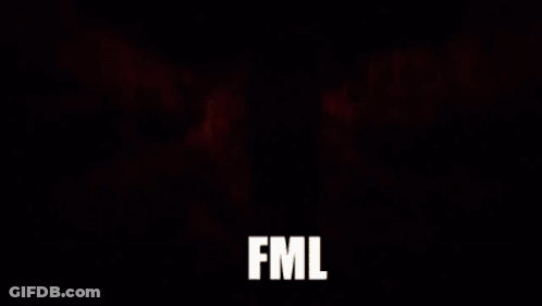 Cartoon Smiley Face FML GIF
