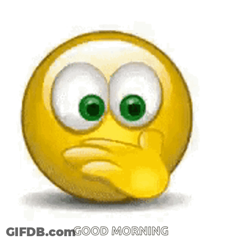 Cartoon Smiley Holding Red Heart Saying Good Morning GIF