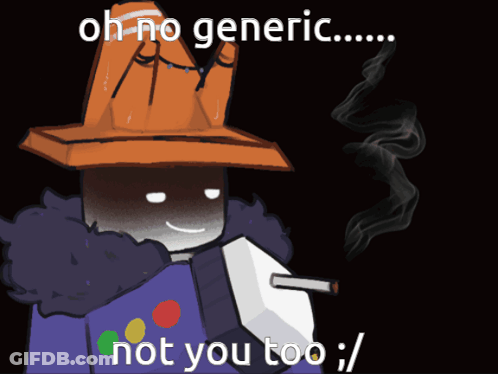 Cartoon Smoking Oh No Generic Not You Too GIF
